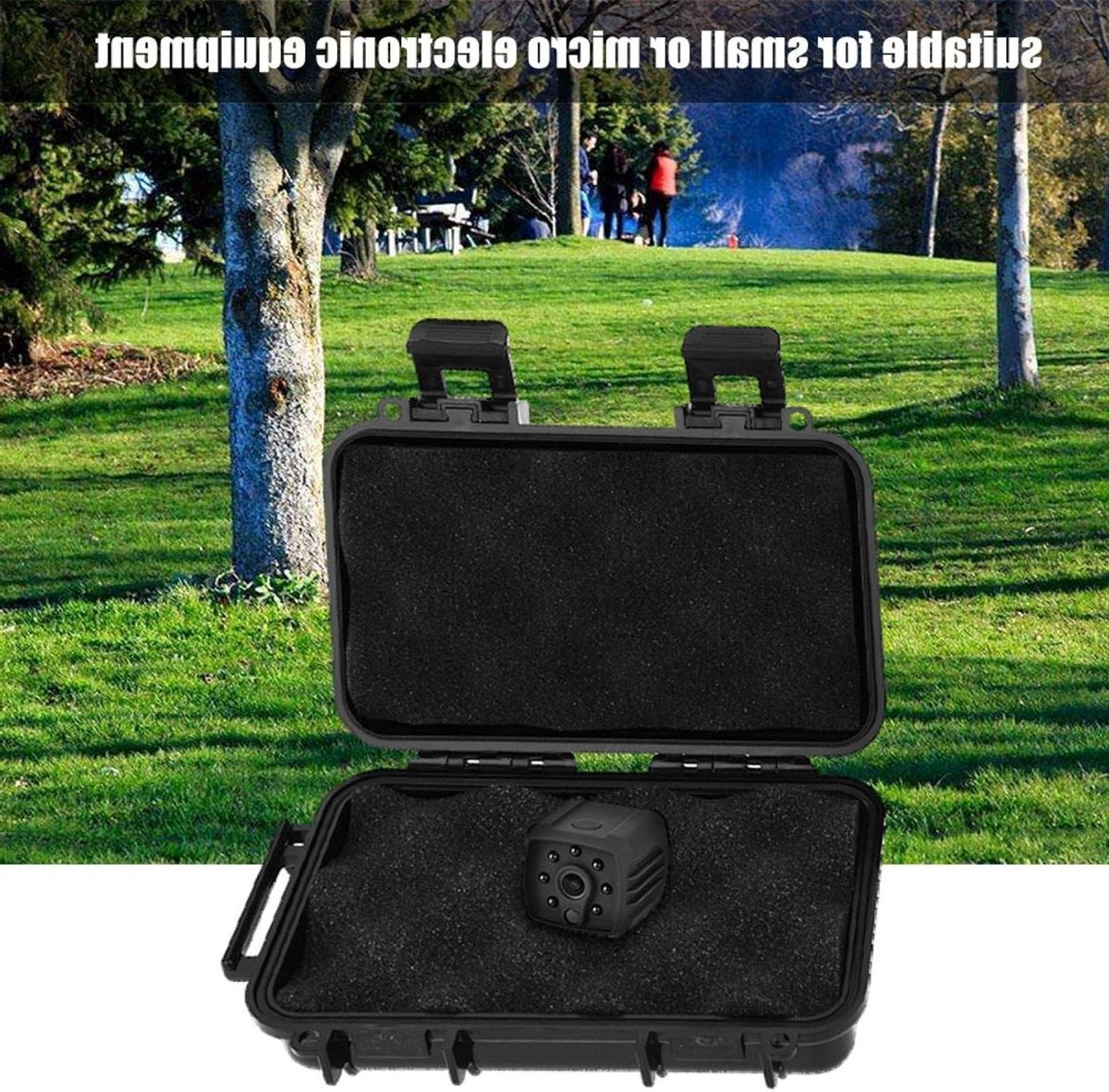 Waterdichte opbergbox voor outdoor survival gear - 3 soorten schokbestendig en drukbestendig - Waterdichte verzegelde doos - 190 x 120 x 52 mm - Ideaal voor kamperen en wandelen