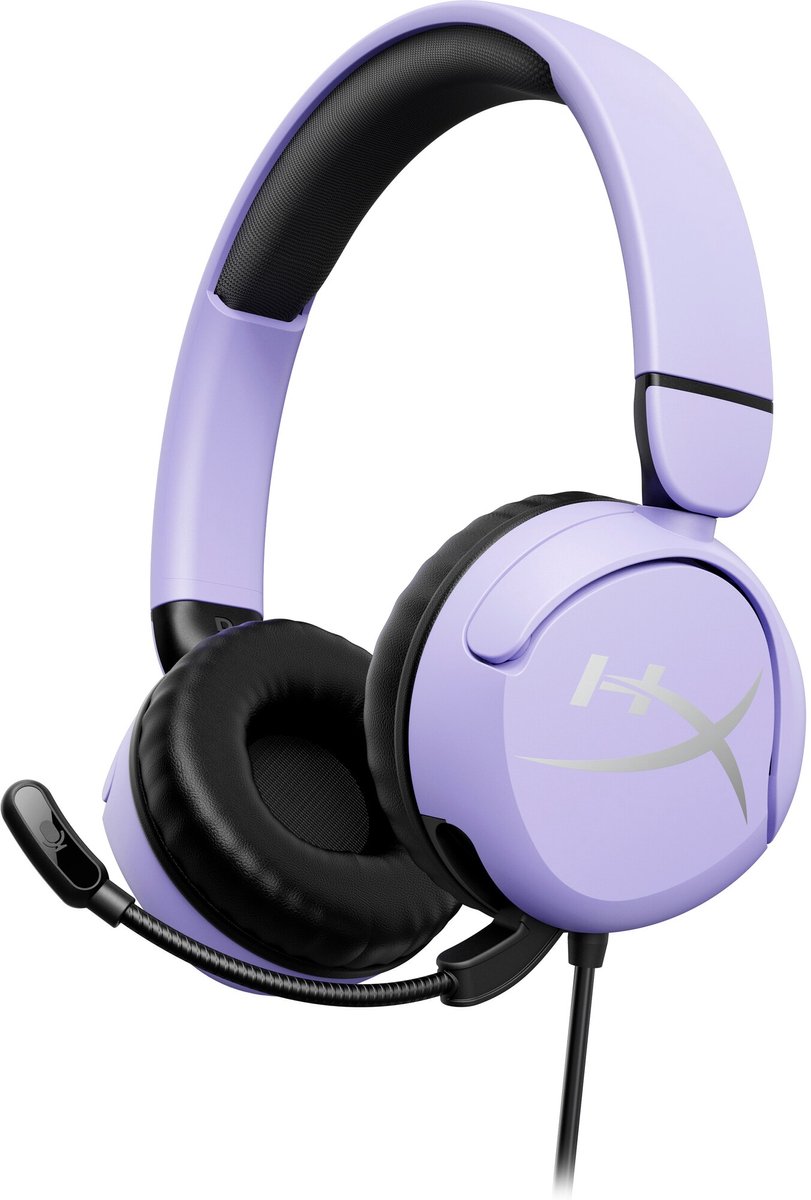 HyperX Cloud Mini - Gaming Headset - Kleur Lavender - Voor Jonge Gamers - Bedraad
