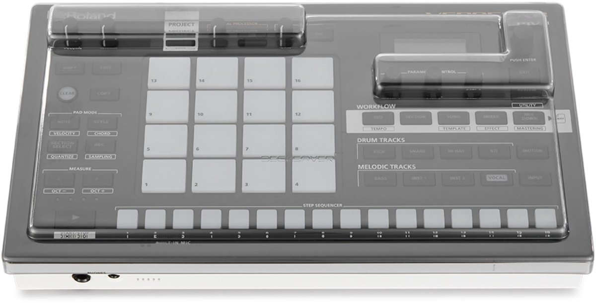 Decksaver Roland MV-1 Verselab Cover - Cover voor keyboards