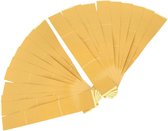 Allecto Plus - 20 stuks houtbewerkingstape PVC voor nauwkeurige sneden op verstekzaagtafel - Zero gap tape voor houtzagen - Verbeterde positionering.
