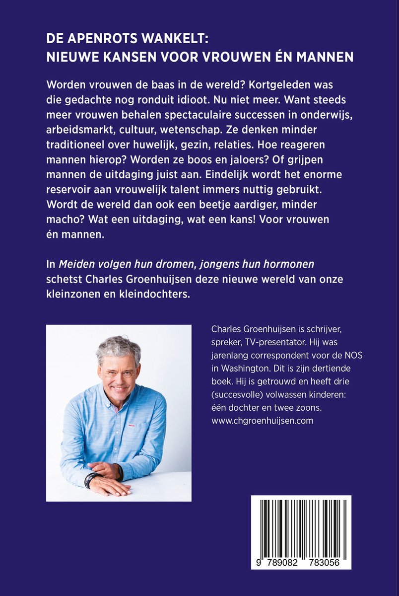 Meiden volgen hun dromen, jongens hun hormonen - back cover