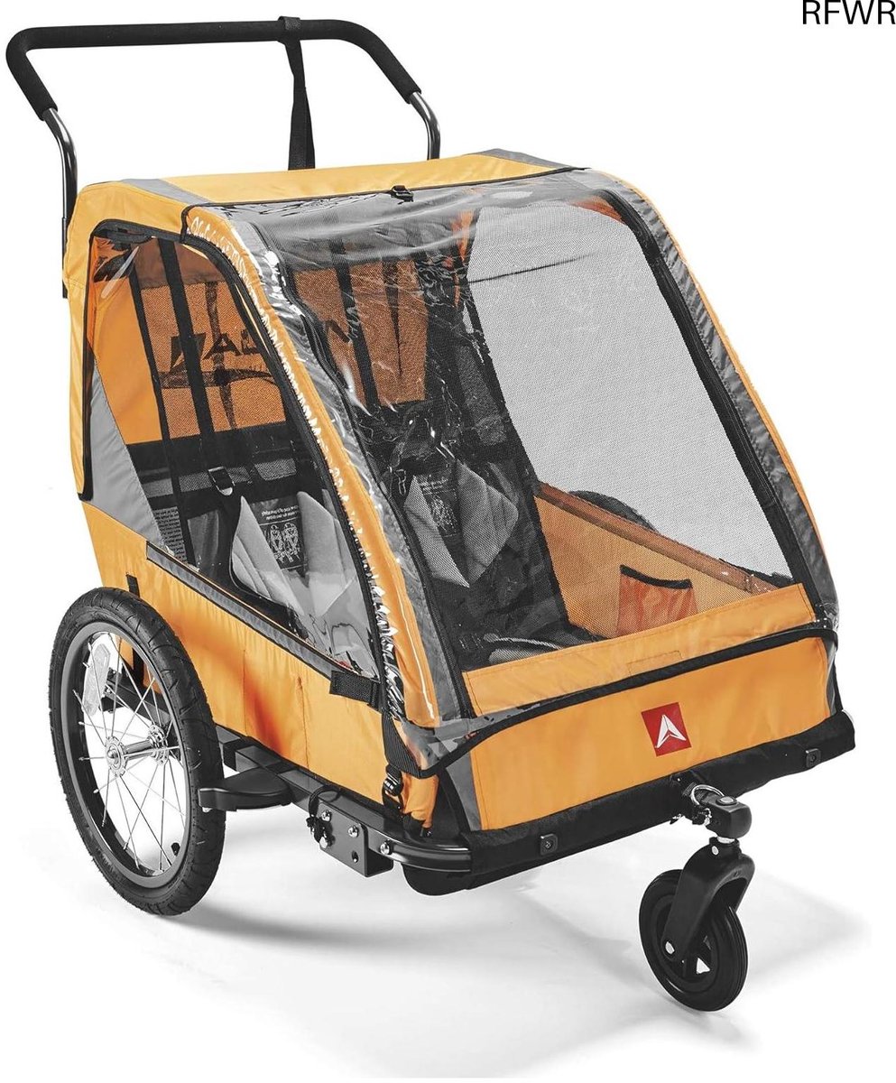 RFWR® Fietsaanhanger voor Kinderen - Lichtgewicht en Inklapbaar met 5-punts Gordel