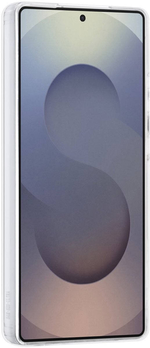 TUNIQ telefoonhoesje voor Samsung Galaxy S25 Ultra - Siliconen backcover - Marmer wit