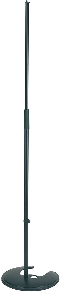 König & Meyer 26045 microstatief m. Gußsokkel zwart,stapelbaar - Microfoonstandaard