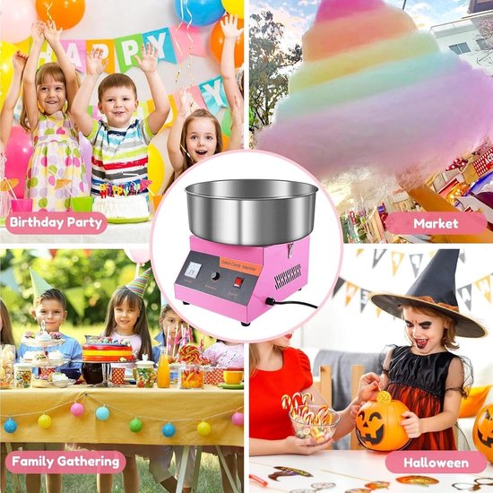 Je eigen suikerspinmachine. Leuk voor een kinderfeestje Je eigen suikerspinmachine. Leuk voor een kinderfeestje