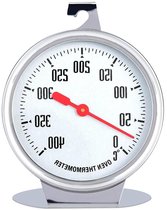 Allecto Plus - Oven Thermometer van Roestvrij Staal voor Precies Koken en Grillen in de Keuken met Haak voor Thuisgebruik - Hittebestendige Keukenthermometer met Wijzerplaat