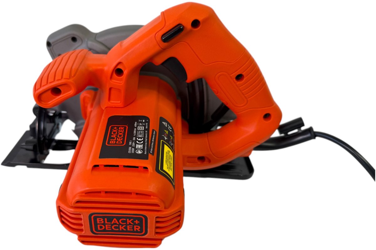 Black & Decker CS1250LKA Elektrisch Handcirkelzaag in koffer 2 bladen Black & Decker CS1250LKA Elektrisch Handcirkelzaag in koffer 2 bladen