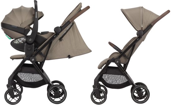 Maxi-Cosi Soho Ultracompacte kinderwagen - vanaf de geboorte tot ca. 4 jaar (0 - 22 kg) - Twillic Truffle van Merkloos — afbeelding 2