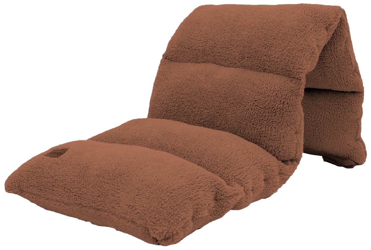 MorDesign Morteddy Speelmatras - Bruin katoen - Montessori-principe - 130 x 54 cm