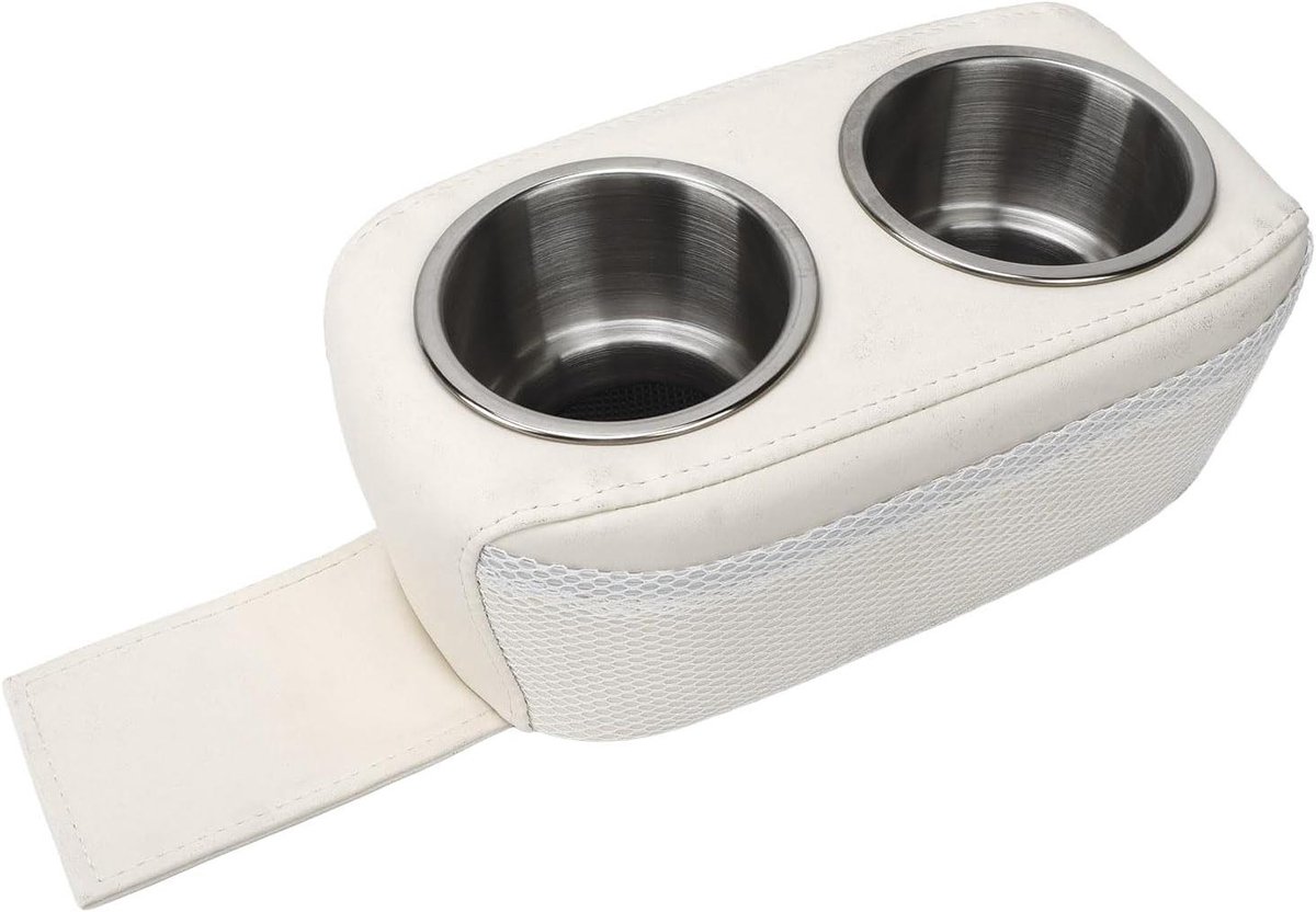 Allecto Plus - Marine Bekerhouder voor Boot en Caravan - Antislip en Waterdicht - Wit