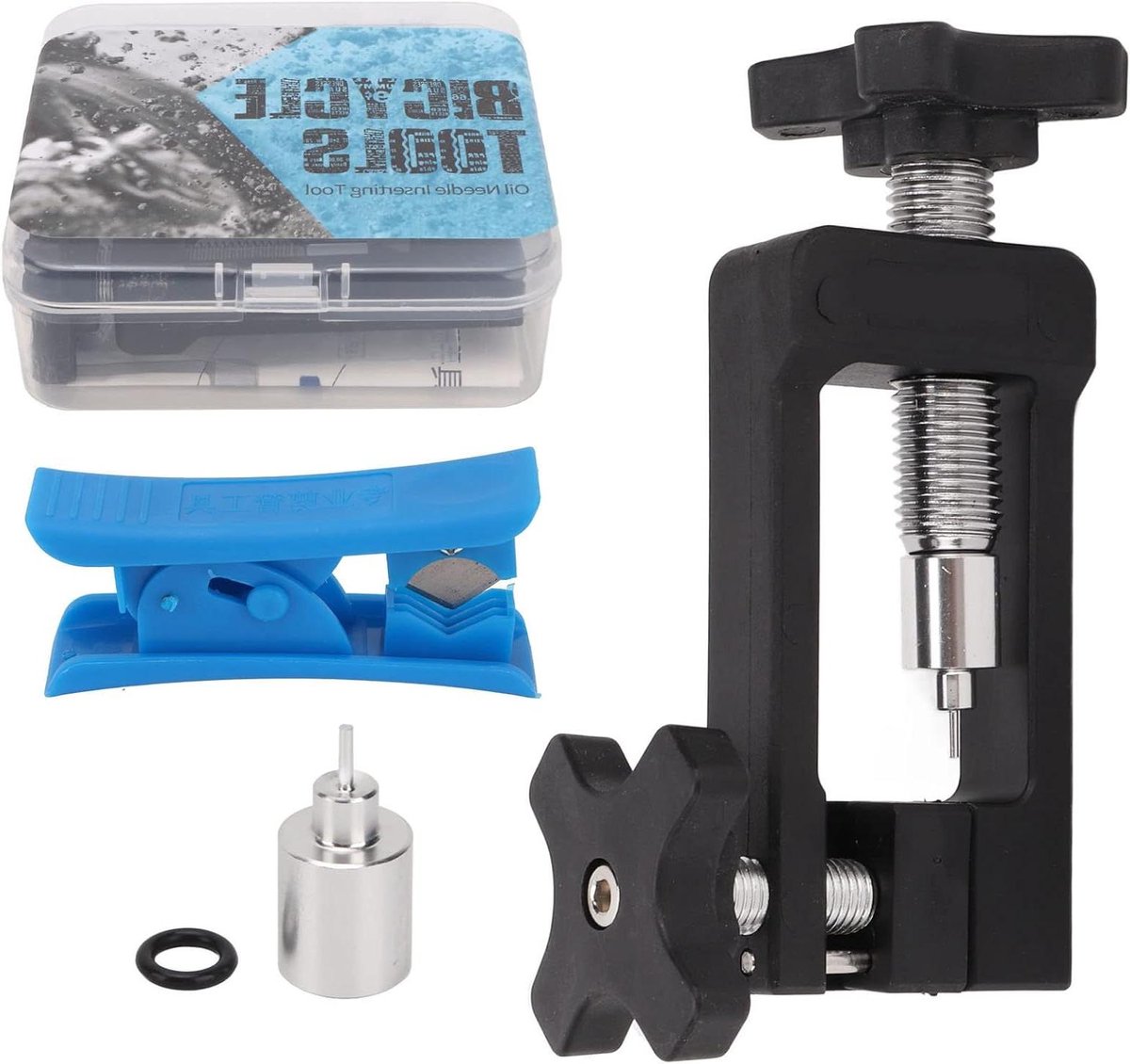 Allecto Plus - Mountainbike Gereedschap Set voor Oliebuis en Fietsnaald - Hydraulische Slang Cutter