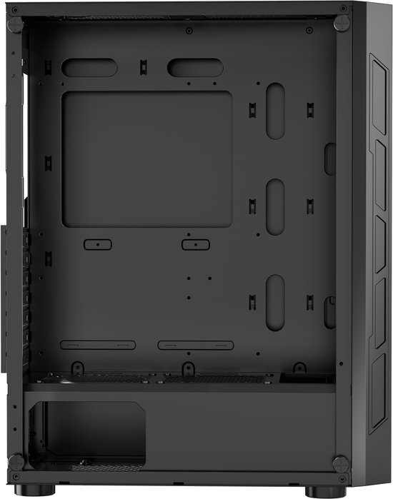 KEDIERS C600 Premium Gaming PC behuizing, ATX Tower PC behuizing van