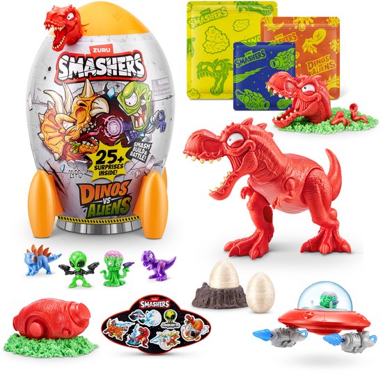 Smashers Dino vs Aliens Medium (T-REX)van ZURU