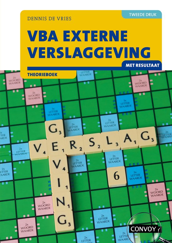 VBA Externe verslaggeving met resultaat 2e druk Theorieboek - cover