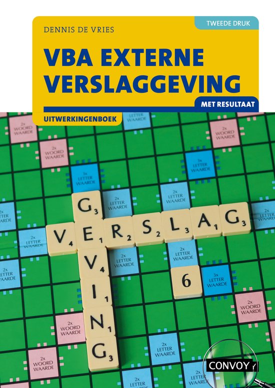 VBA Externe verslaggeving met resultaat 2e druk Uitwerkingenboek
