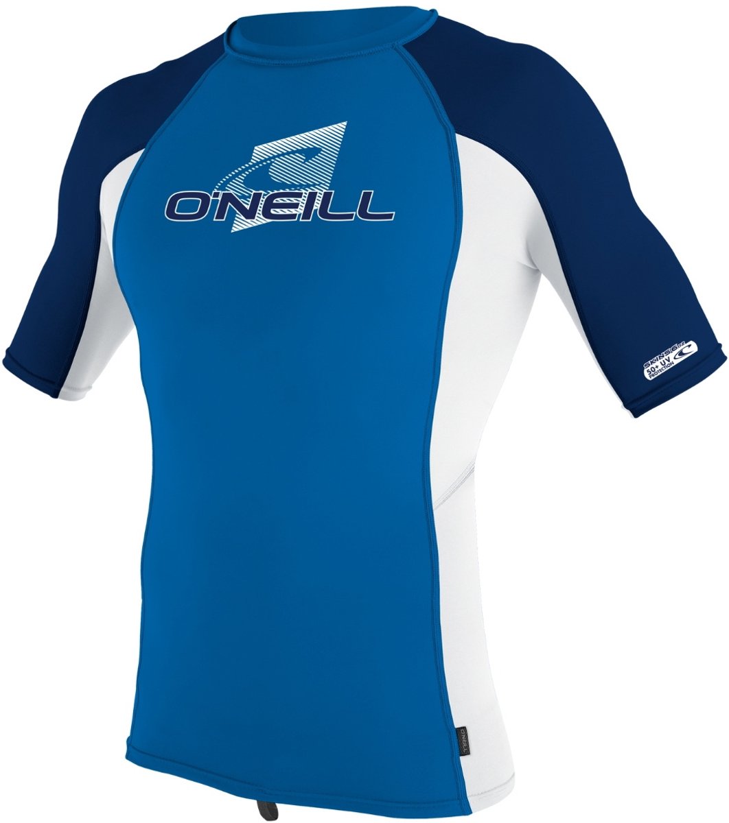 2025 O'Neill Junior Premium Skins Short Sleeve Lycra Vest - Ocean
