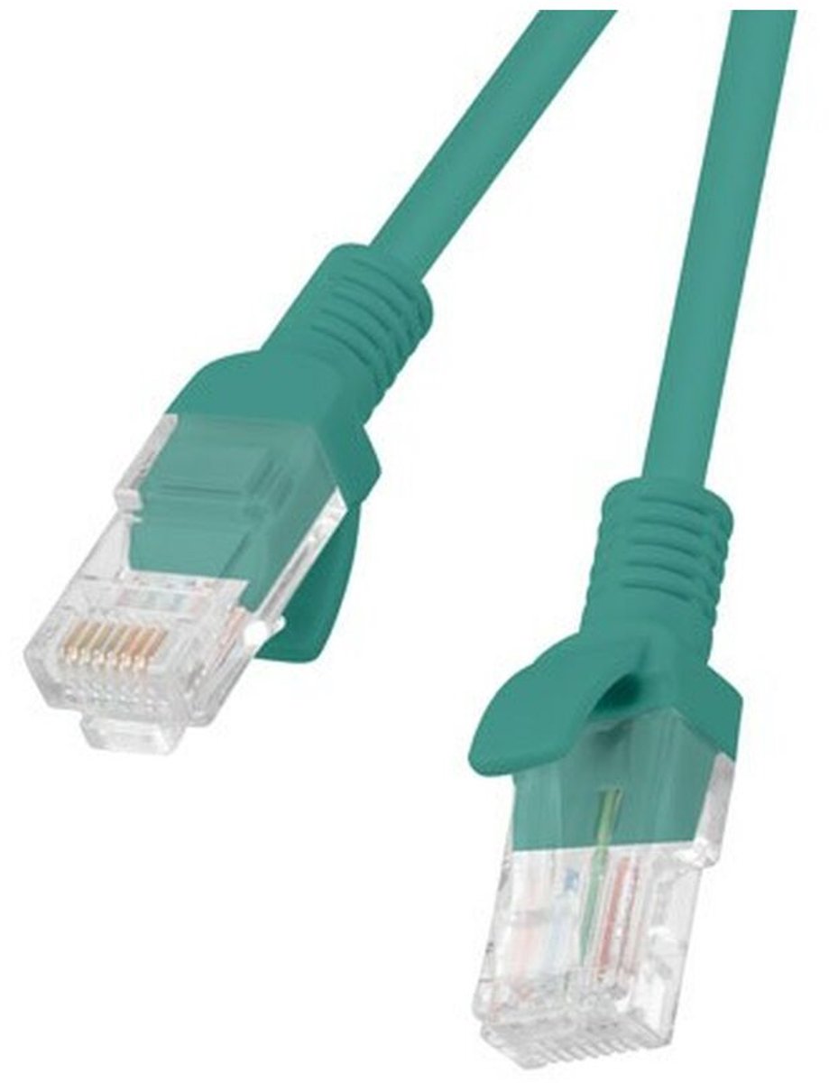 Stevige UTP-netwerkkabel categorie 6 Lanberg PCU6-20CC-0150-G Groen 1,5 m