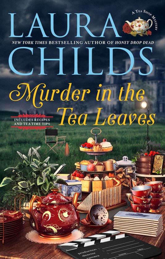 A Tea Shop Mystery 27 - Murder in the Tea Leaves - cover