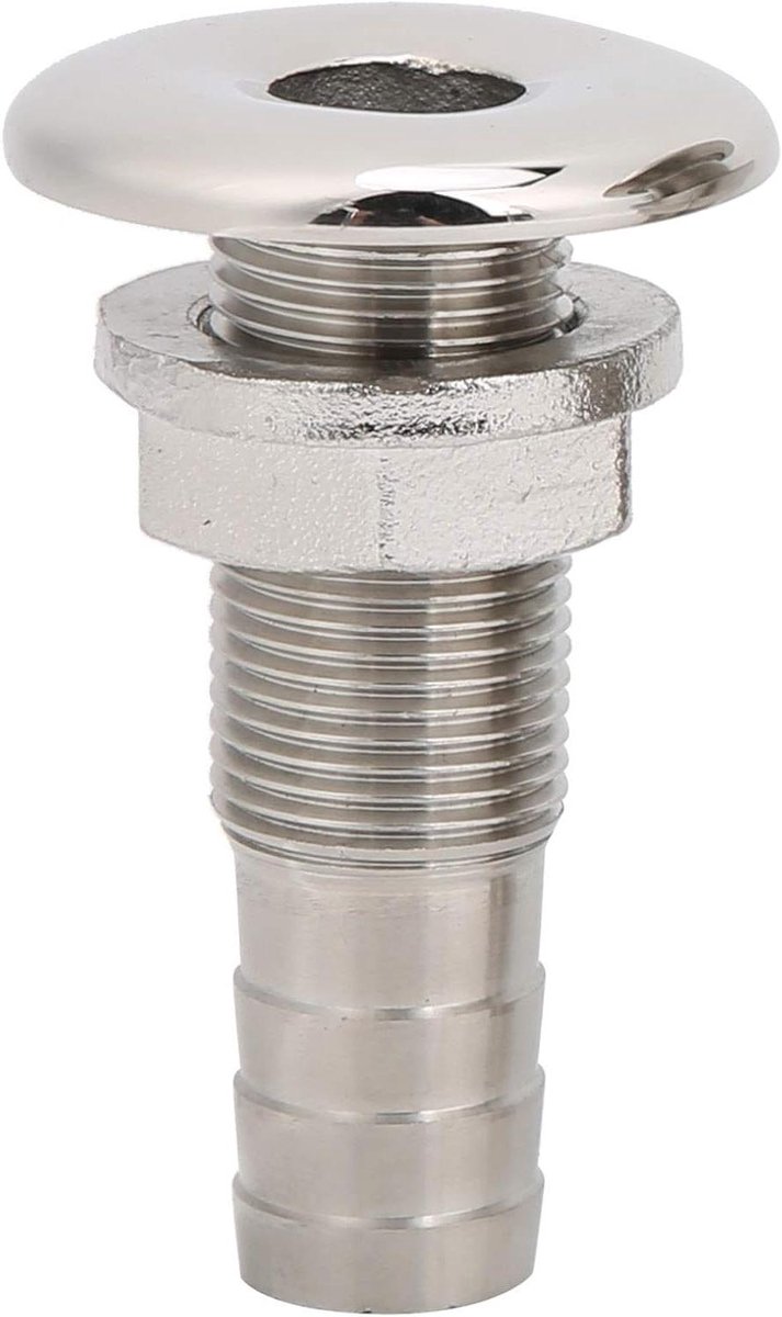 Allecto Plus - Marine RVS Waterafvoer voor Boot Jachten (3/8") met slangconnector
