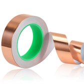 Kopertape - Kopertape - Geleidende Tape - Anti Slakken Tape - Slakkenval -EMI Afscherming - 30mm*20m