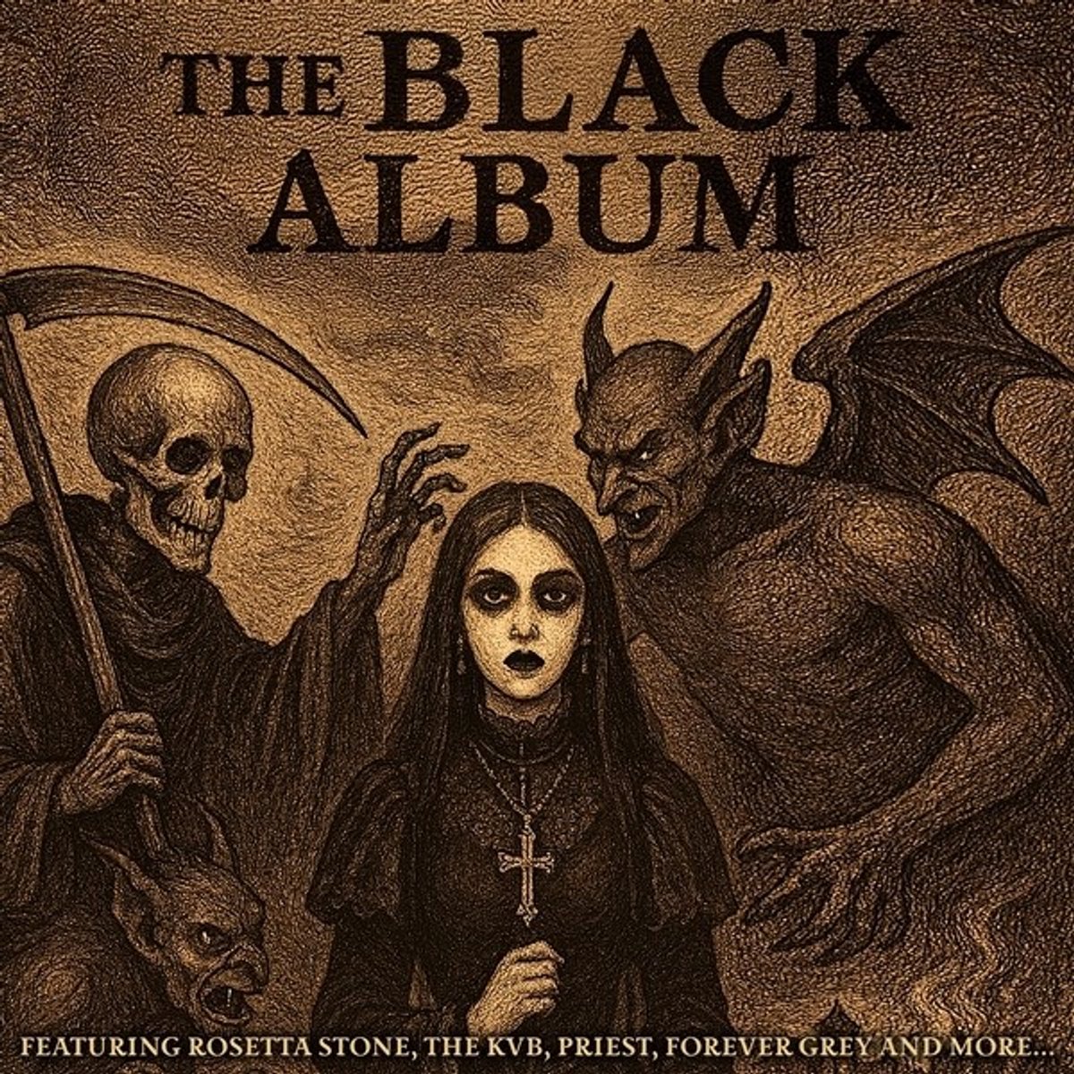 Various Artists - The Black Album (LP)
