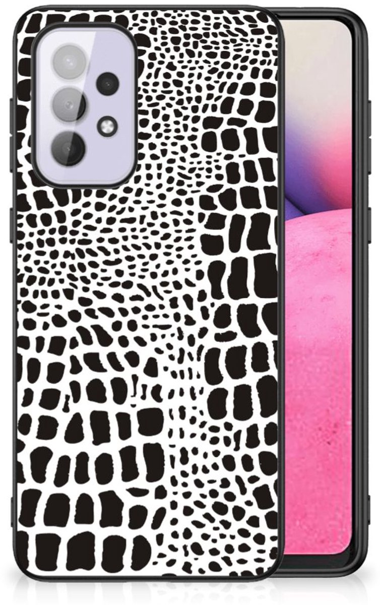 Samsung Galaxy A33 5G Dierenprint Telefoonhoesje Slangenprint