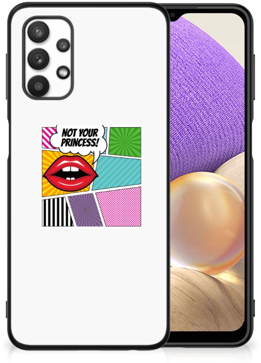 Samsung Galaxy A32 5G GSM Cover Popart Princess