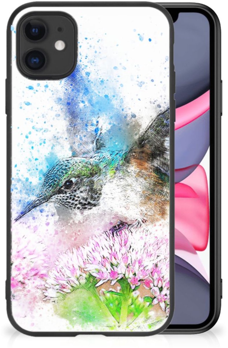 Kleurrijke Telefoonhoesje iPhone 11 Vogel