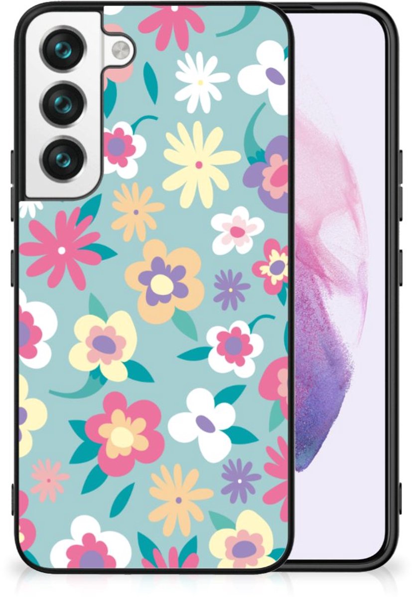 Samsung Galaxy S22 Bloemen Hoesje Flower Power