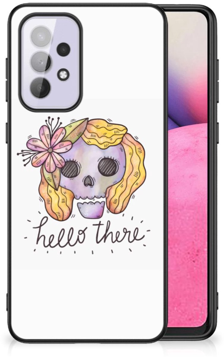 Telefoonhoesje Samsung Galaxy A33 5G Boho Skull