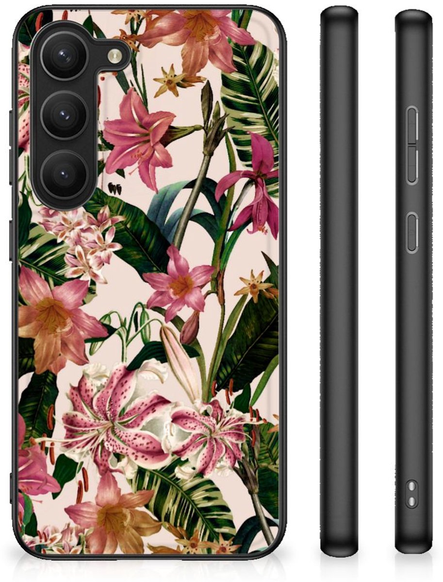 Samsung Galaxy S23 Bloemen Hoesje Flowers