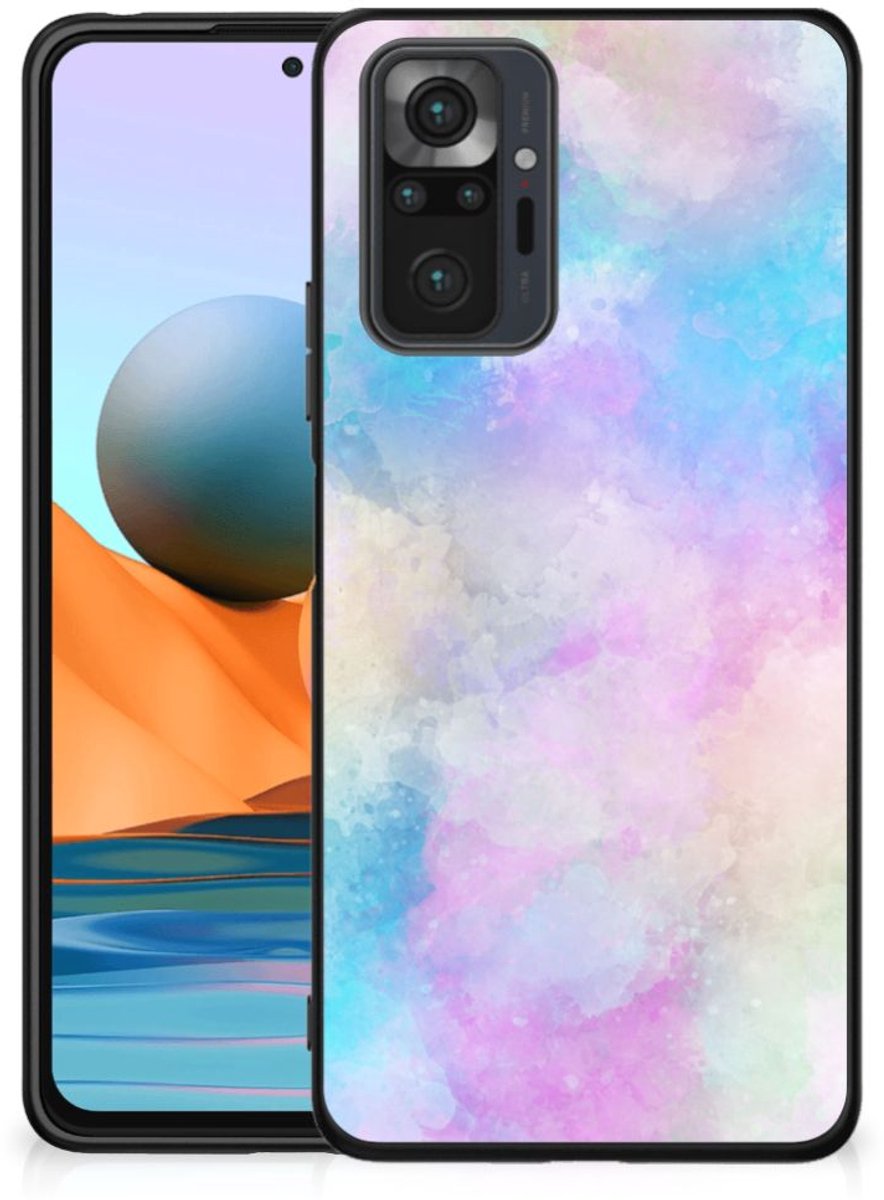 Kleurrijke Telefoonhoesje Xiaomi Redmi Note 10 Pro Watercolor Light