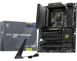 MSI MAG Z890 TOMAHAWK WIFI - Moederbord - ATX - Intel Z890 - Compatible met Intel Core Ultra Processoren - LGA 1851 socket