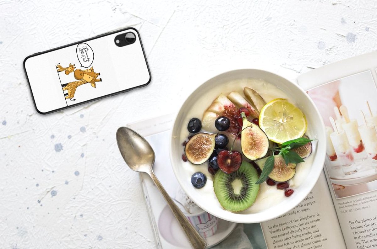 Apple iPhone XR Hoesje Giraffe