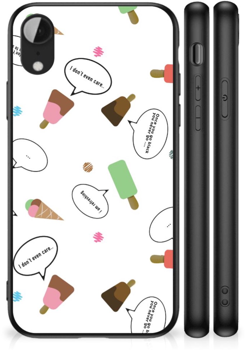 Apple iPhone XR Back Cover Hoesje IJsjes