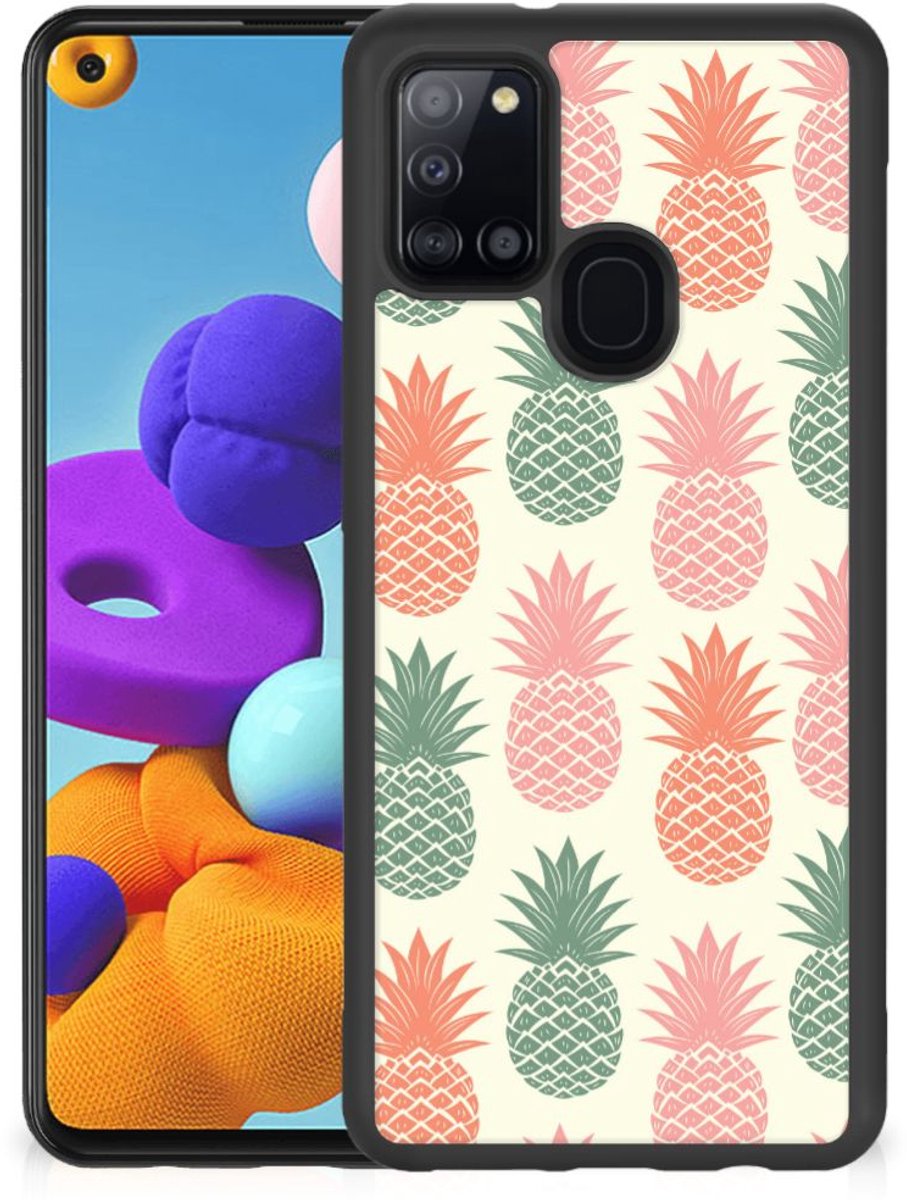 Samsung Galaxy A21s Silicone Case Ananas