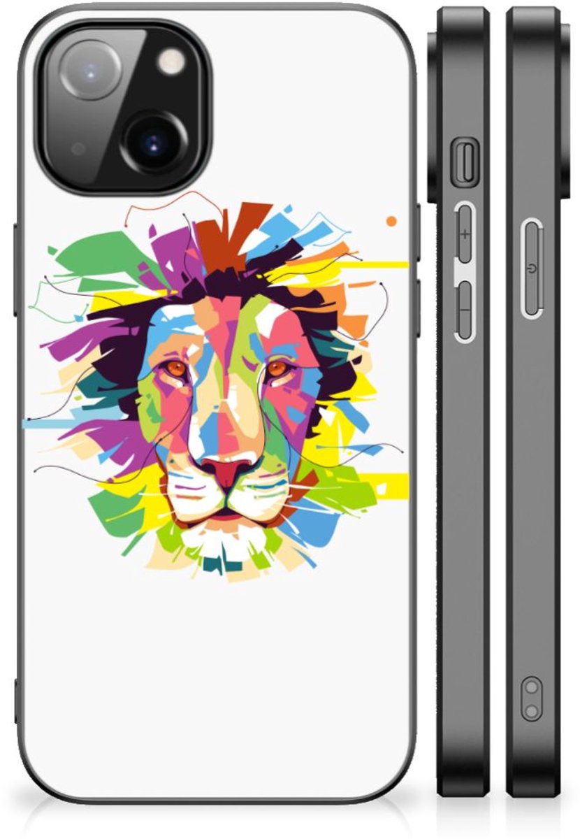 Apple iPhone 13/14 Hoesje Lion Color