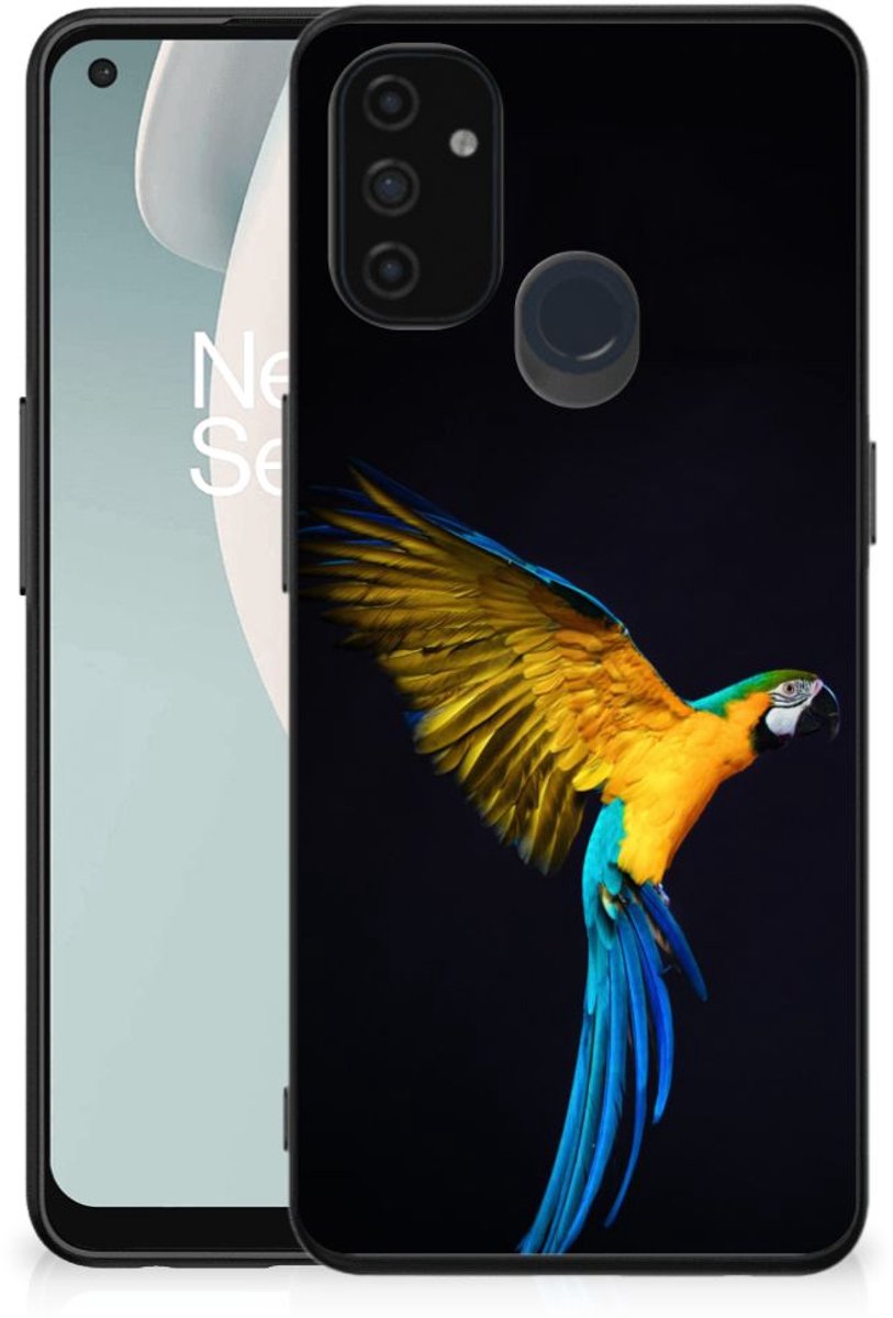OnePlus Nord N100 Dierenprint Telefoonhoesje Papegaai