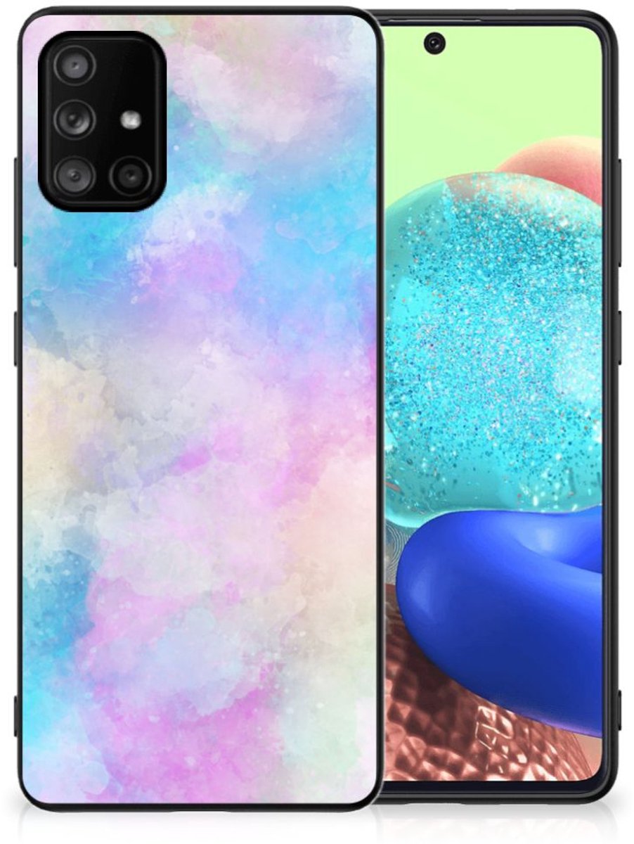 Kleurrijke Telefoonhoesje Samsung Galaxy A71 Watercolor Light
