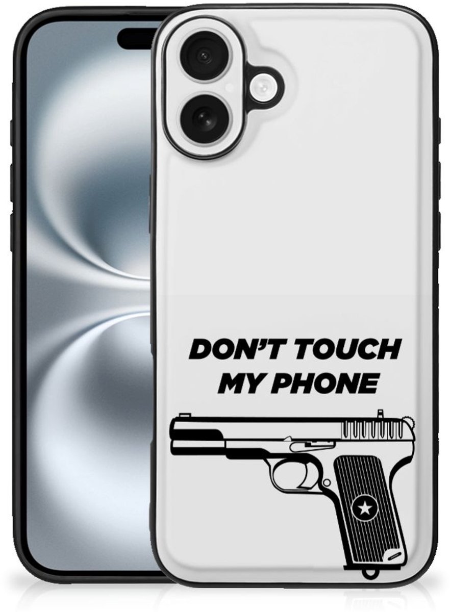 iPhone 16 Plus Telefoon Hoesje Pistol DTMP