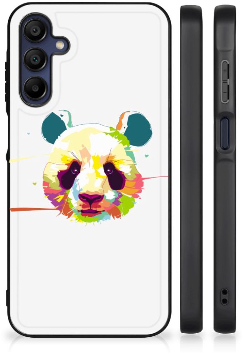 Back Cover voor Samsung Galaxy A15 Hoesje Panda Color