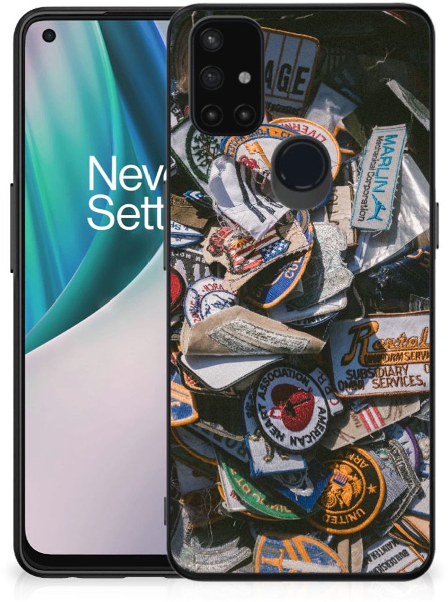 OnePlus Nord N10 5G Silicone Back Case Badges