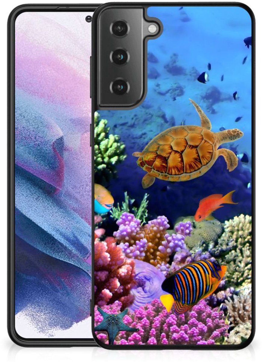 Samsung Galaxy S21 Plus Dierenprint Telefoonhoesje Vissen