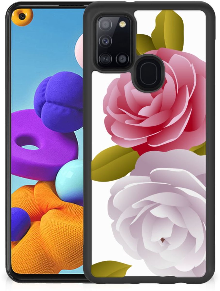 Samsung Galaxy A21s Skin Case Roses