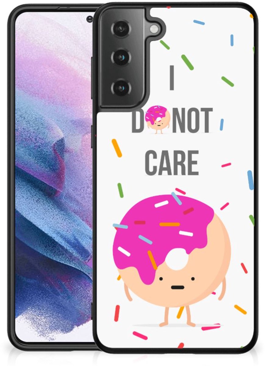 Samsung Galaxy S21 Plus Back Cover Hoesje Donut Roze