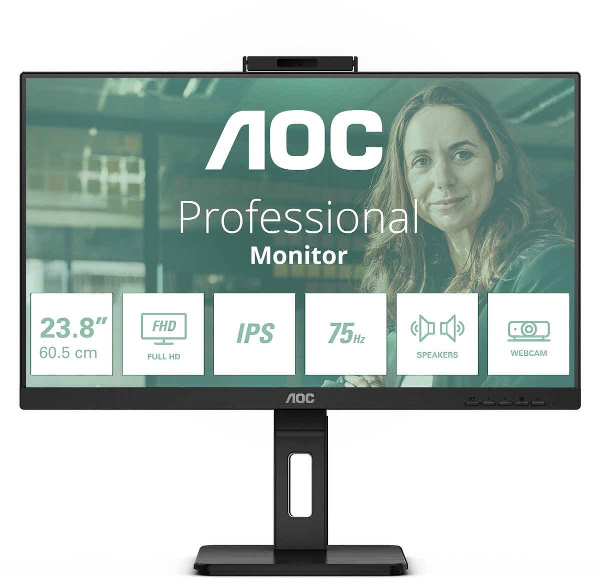 Monitor AOC 24P3QW 23,8"IPS Flicker free