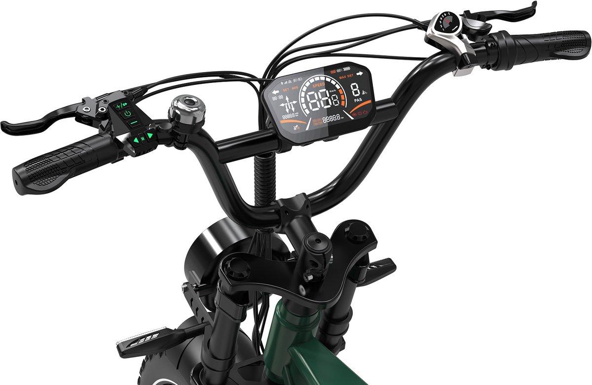 Vélo électrique RCB G19 Pro – 20 Pouces, Double Batterie 48 V/15,6 Ah, 90-120 Km D'autonomie, Moteur 250 W, NFC Et Contrôle APP