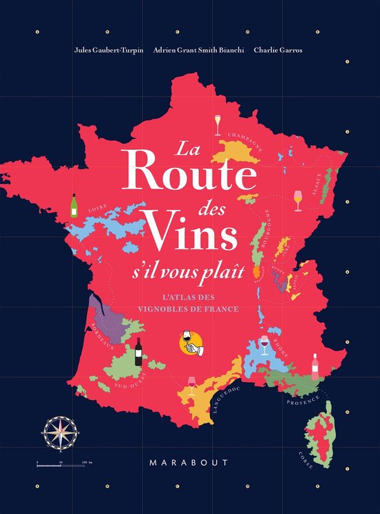 La route des vins de France - cover