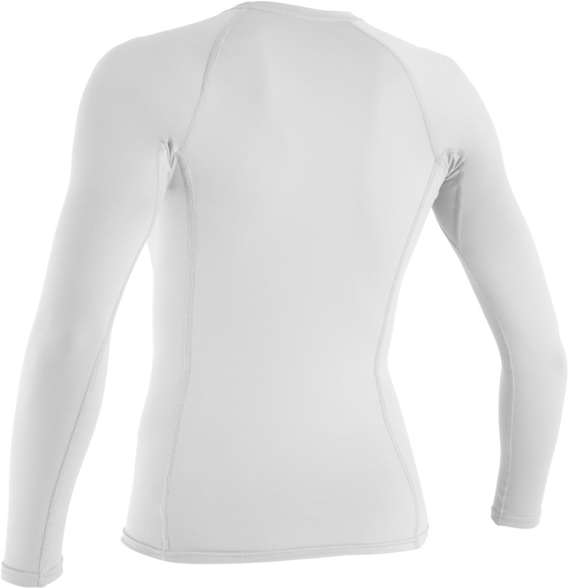2025 O'Neill Dames Basic Skins Lange Mouw Rash Guard - White