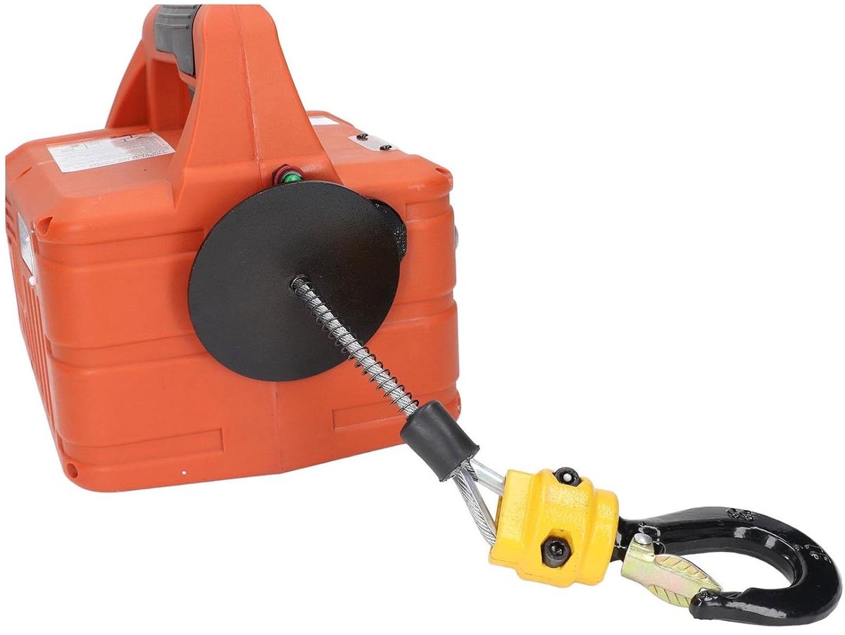 Allecto Plus - Elektrische Lierkabel Zink Elektrische Lier voor Zware Tillen Fabrieken Magazijnen EU-stekker 220V 1500W